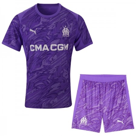 Olympique de Marseille Brankářské Nachový 2025-26 - Dětské Fotbalové Dresy (S/S) Olympique de Marseille Brankářské Nachový 2025-26 - Dětské Fotbalové Dresy (S/S)